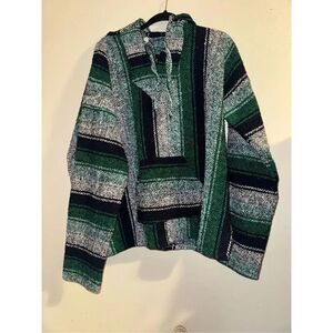 Classic Mexican Baja style sweater size xl